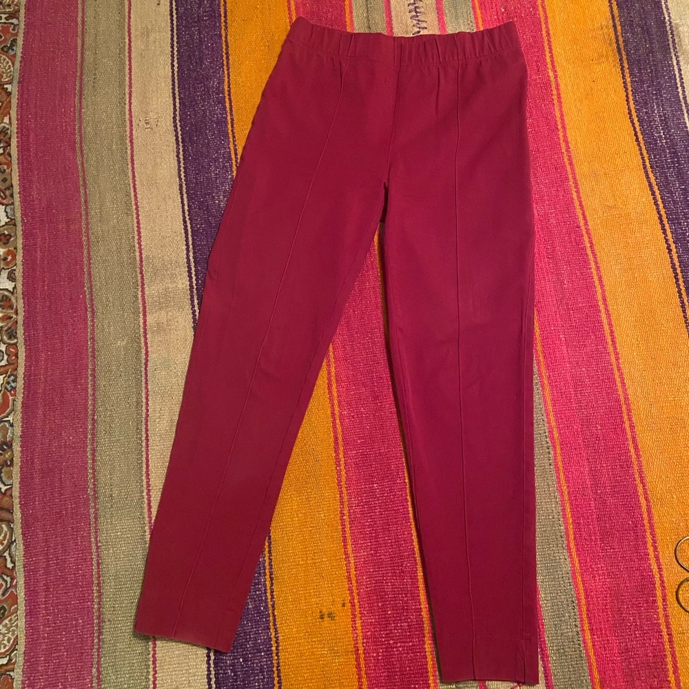 John Mark Women's Pants in Deep Red